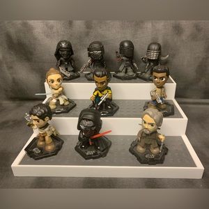 SOLD Funko Mystery Minis Star Wars Rise of Skywalker Bobble Heads Lot of 10